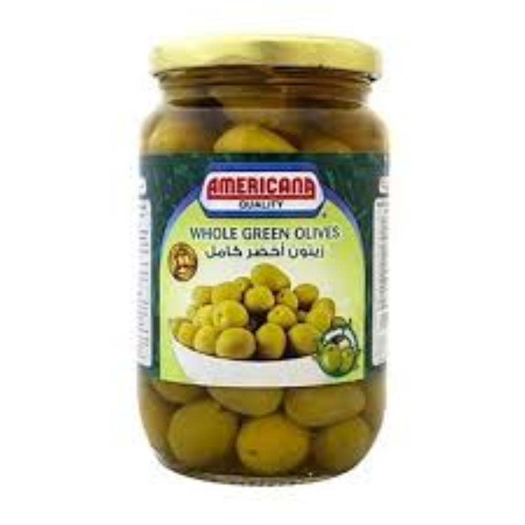 AMERICANA WHOLE GREEN OLIVE 700G